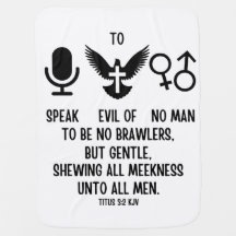 Titus 3:2 KJV Bibel Vers Zitat