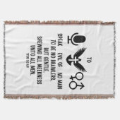 Titus 3:2 KJV Bibel Vers Zitat Decke (Vorderseite)