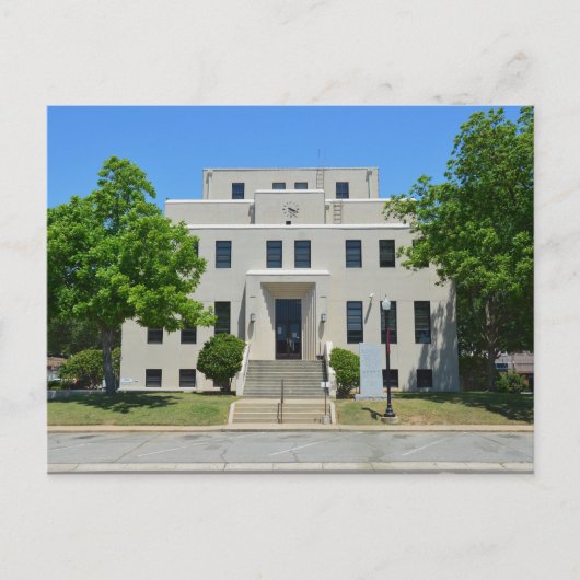 Titus Landkreis Courthouse, Mount Pleasant, Texas Postkarte (Vorderseite)