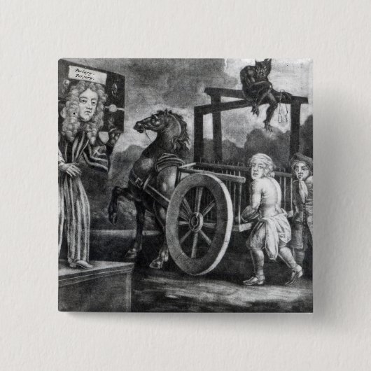 Titus Oates am dritten Tag seiner Bestrafung Button (Vorderseite)
