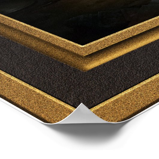 Titus zerstört Jerusalem durch Wilhelm von Kaulbac Poster (Ecke)