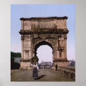 Titusbogen, Rom (um 1900) Poster (Vorne)