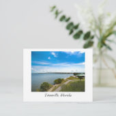 Titusville Florida Postkarte (Stehend Vorderseite)