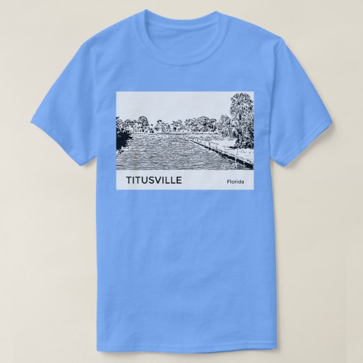 Titusville Florida TShirt (Design vorne)