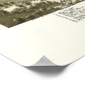 Titusville, PA Panorama Karte - 1895 Poster (Ecke)