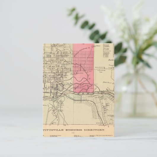 Titusville Postkarte (Stehend Vorderseite)