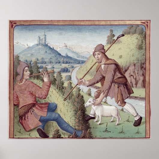 Tityrus meets Meliboeus, from 'The Eclogues' Poster (Vorne)