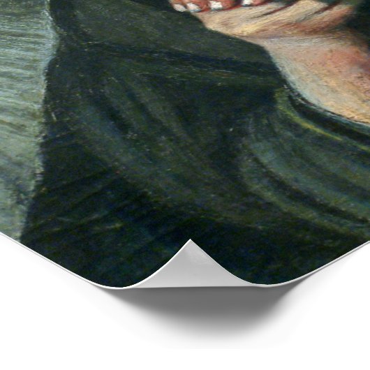 Tivadar Csontváry Kosztka Der alte Fischer Poster (Ecke)