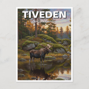 Tiveden Nationalpark Schweden Reisen Postkarte
