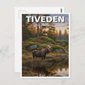 Tiveden Nationalpark Schweden Reisen Postkarte (Vorne/Hinten)