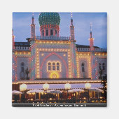Tivoli Gardens in Kopenhagen, Dänemark Magnet (Vorne)