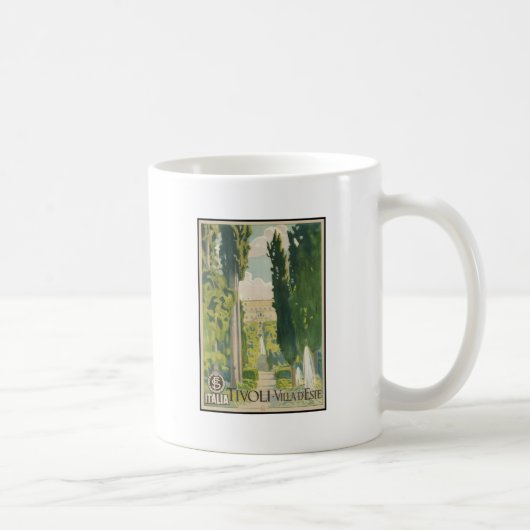 Tivoli-Landhaus d'Este Kaffeetasse (Rechts)