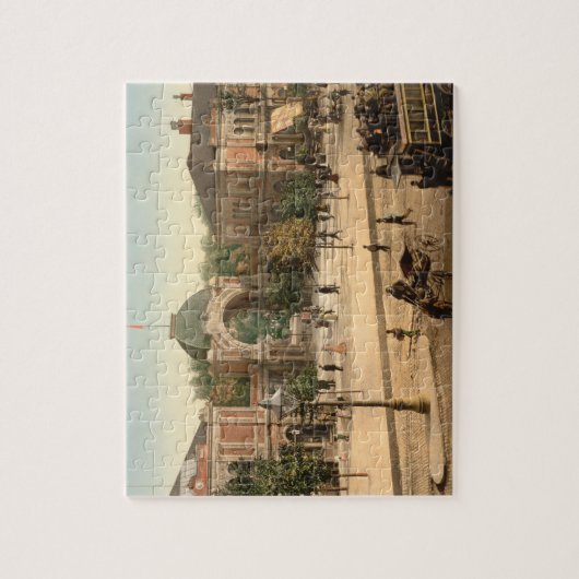 Tivoli-Park-Eingang Kopenhagen Dänemark Puzzle (Vertikal)