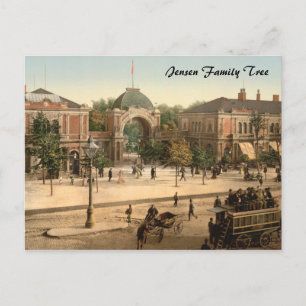 Tivoli Park Eingang Kopenhagen Postkarte