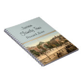 Tivoli-Park-Eingangs-Kopenhagen-Stammbaum Notizblock (Rechte Seite)