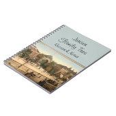 Tivoli-Park-Eingangs-Kopenhagen-Stammbaum Notizblock (Linke Seite)