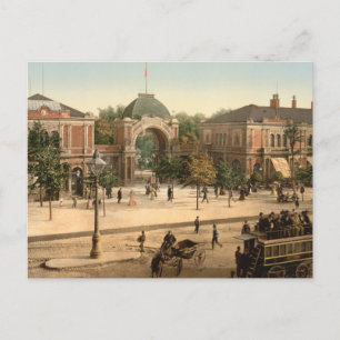 Tivoli Park Eintritt Kopenhagen Postcard Postkarte