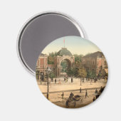 Tivoli Park Entrance Copenhagen Magnet (Vorderseite/Rückseite)