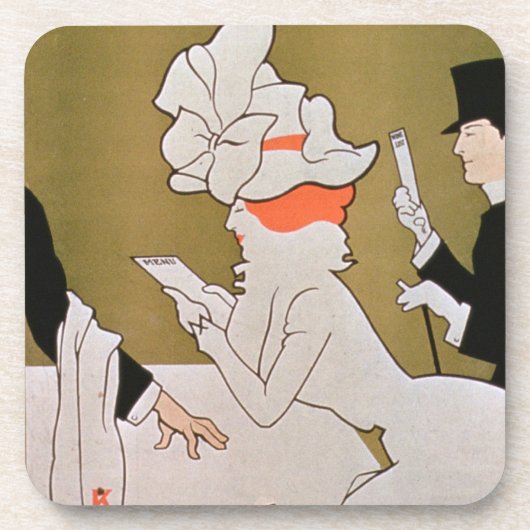 "Tivoli-Restaurant, Strang", London (Farbelitho) Untersetzer (Vorderseite)