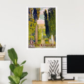 Tivoli und die Villa D'Este Poster (Heimbüro)