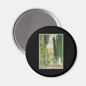 Tivoli Villa d'Este Magnet (Vorderseite/Rückseite)