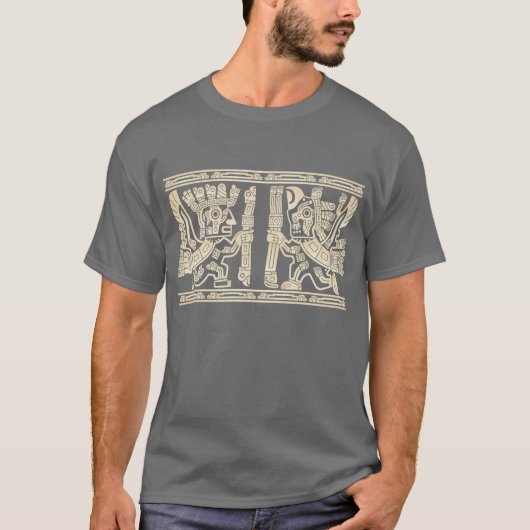 Tiwanaku Sun Krieger T-Shirt (Vorderseite)