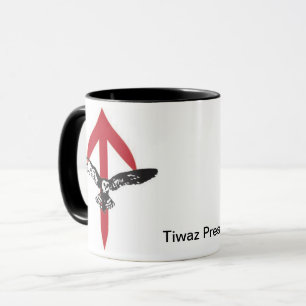 Tiwaz Presse-Kaffee-Tasse Tasse