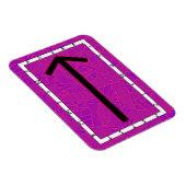 Tiwaz Viking Rune Magnet - Sieg! (Rechte Seite)