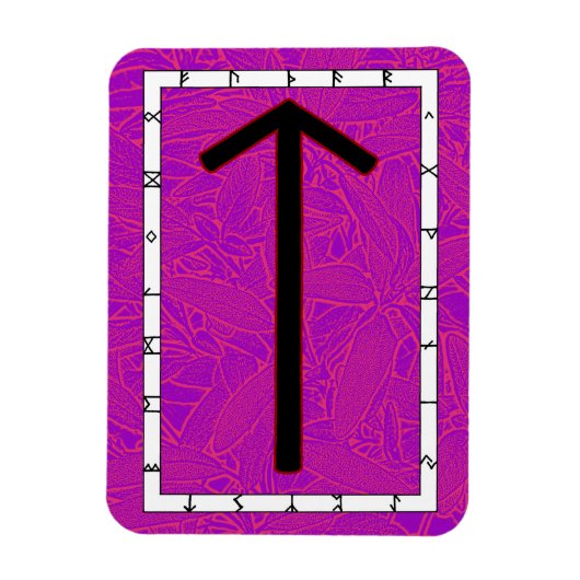 Tiwaz Viking Rune Magnet - Sieg! (Vertikal)