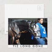 Tiz Long Gone Postkarte (Vorne/Hinten)