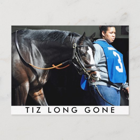 Tiz Long Gone Postkarte (Vorderseite)