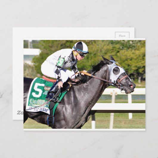 Tiz Well Postkarte (Vorne/Hinten)