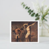 Tizian Christ und der gute Dieb Postkarte (Stehend Vorderseite)