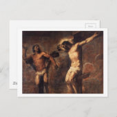 Tizian Christ und der gute Dieb Postkarte (Vorne/Hinten)