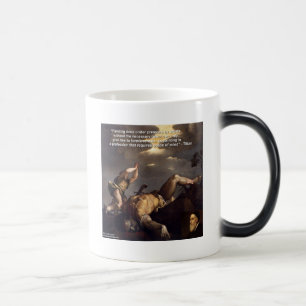 Tizian Zitat & David/Goliath Malgeschenke Verwandlungstasse