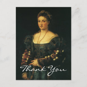 Tizians Herzogin von Urbino Postkarte