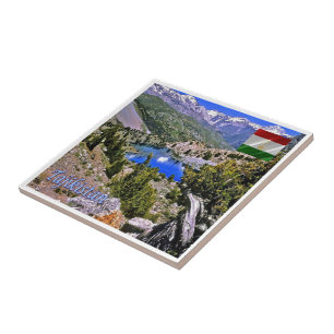 TJ005 FANN MOUNTAINS, Tadschikistan, Asien, Fliese