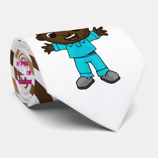 Tj auf Krawatte (Gerollt)