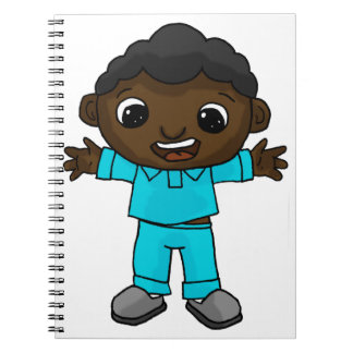 Tj auf Notizbuch Notizblock