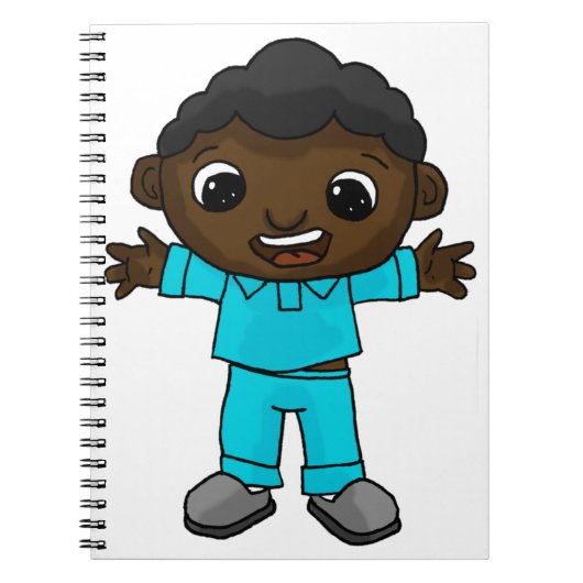 Tj auf Notizbuch Notizblock (Vorderseite)