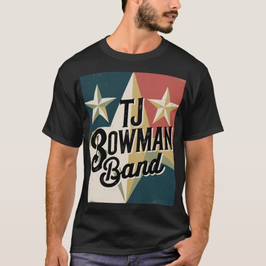 TJ Bowman Band T Shirt (Vorderseite)