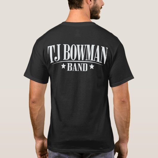 TJ Bowman Band T Shirt (Rückseite)