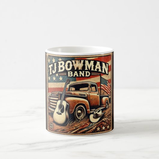 TJ Bowman Band Tasse (Mittel)