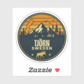 Tjörn, Schweden Aufkleber (Blatt)