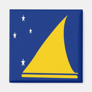 Tk001 TOKELAU INSEL, FLAG, Ozeanien, Kühlschrank Magnet