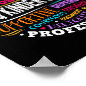 Tk and Kinder Squad Transitional Kindergarten Teac Poster (Ecke)