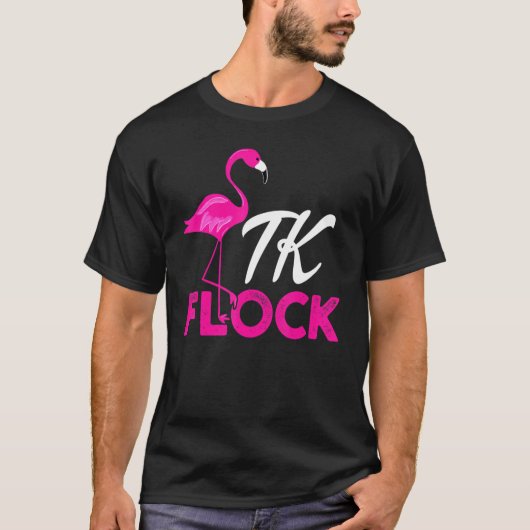 Tk Flamingo Transitional Kindergarten Lehrer T-Shirt (Vorderseite)