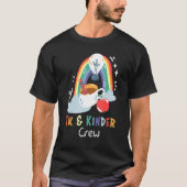 TK & Kinder Crew Rainbow Transitional Kindergarten T-Shirt (Vorderseite)