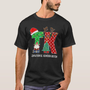 TK Lehrer Weihnachts-Übergangs-Kindergarten Gno T-Shirt