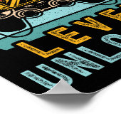 Tk Level Unlocks Videospiel CK to School Boy Tk K Poster (Ecke)
